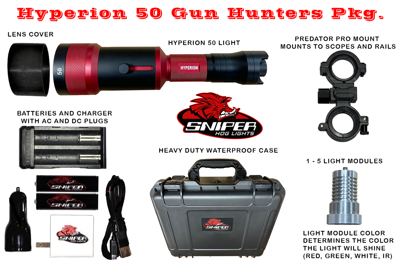 Hyperion 50 Gun Hunters Package (IR850)
