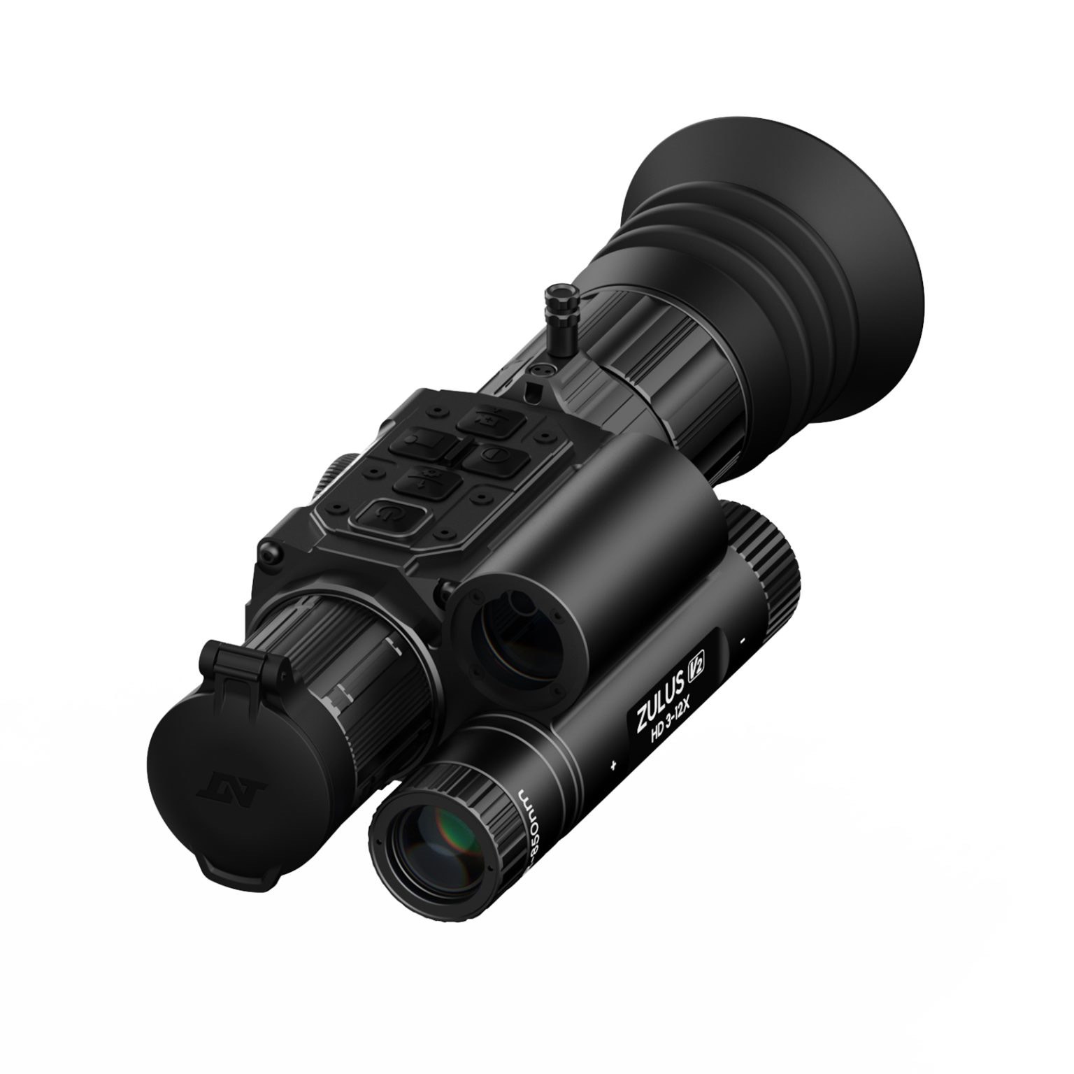 DNT ZULUS HD 3‑12x V2 LRF Digital Day / Night Vision Scope