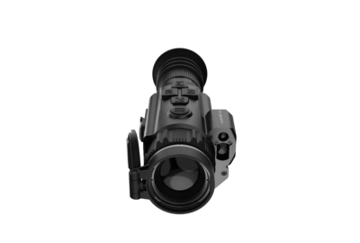 LRF: RIX Storm S6R V2 laser rangefinder measuring 2,187 yards Thermal: Coyote seen through the RIX Storm S6R V2 640×512 thermal sensor at night
